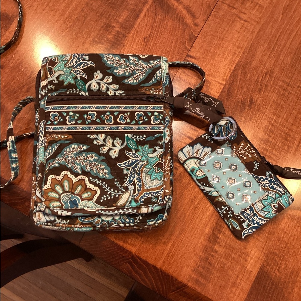 Vera Bradley Crossbody Bag and Card Holder